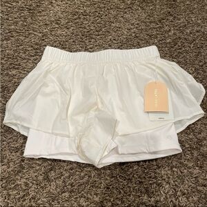 Blogilates NWT ruffle shorts size small